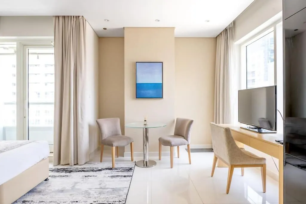 Apartment Studio Canal View With Partial Burj Khalifa View 5Min To Dubai Mall